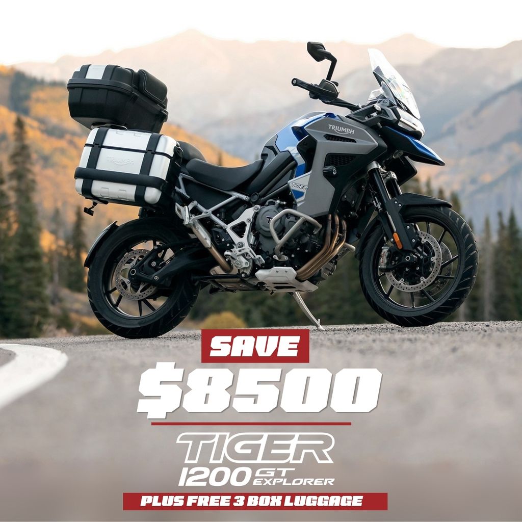 Five limited offers from Triumph - across the range!