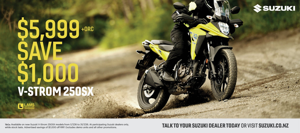Suzuki July only & mid-winter Deals