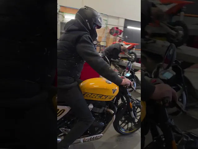 Scrambler 400 first test ride