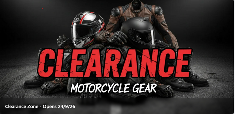 It's a clearance sale with $200,000 worth of gear half price! September 24 - 26th ONLY!