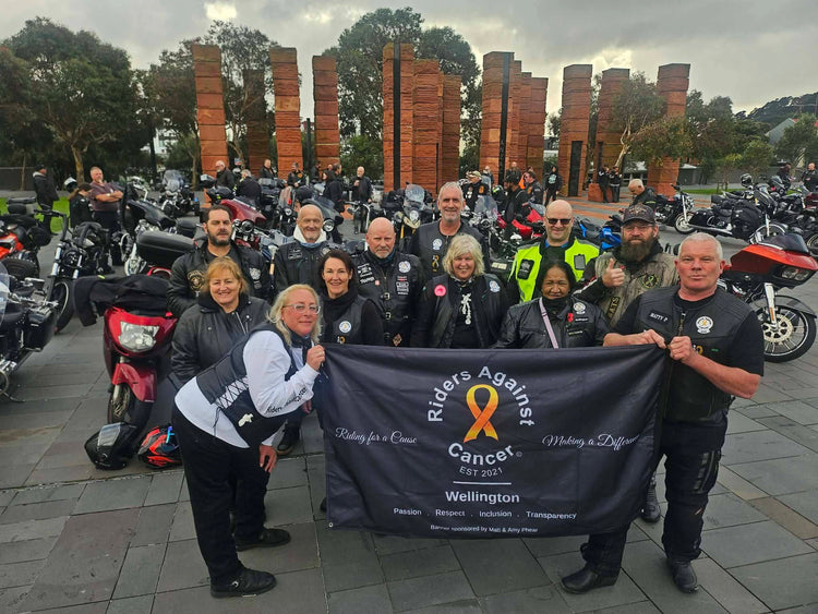 Riders Against Cancer enjoy riding and raising funds to support those on the cancer journey. 