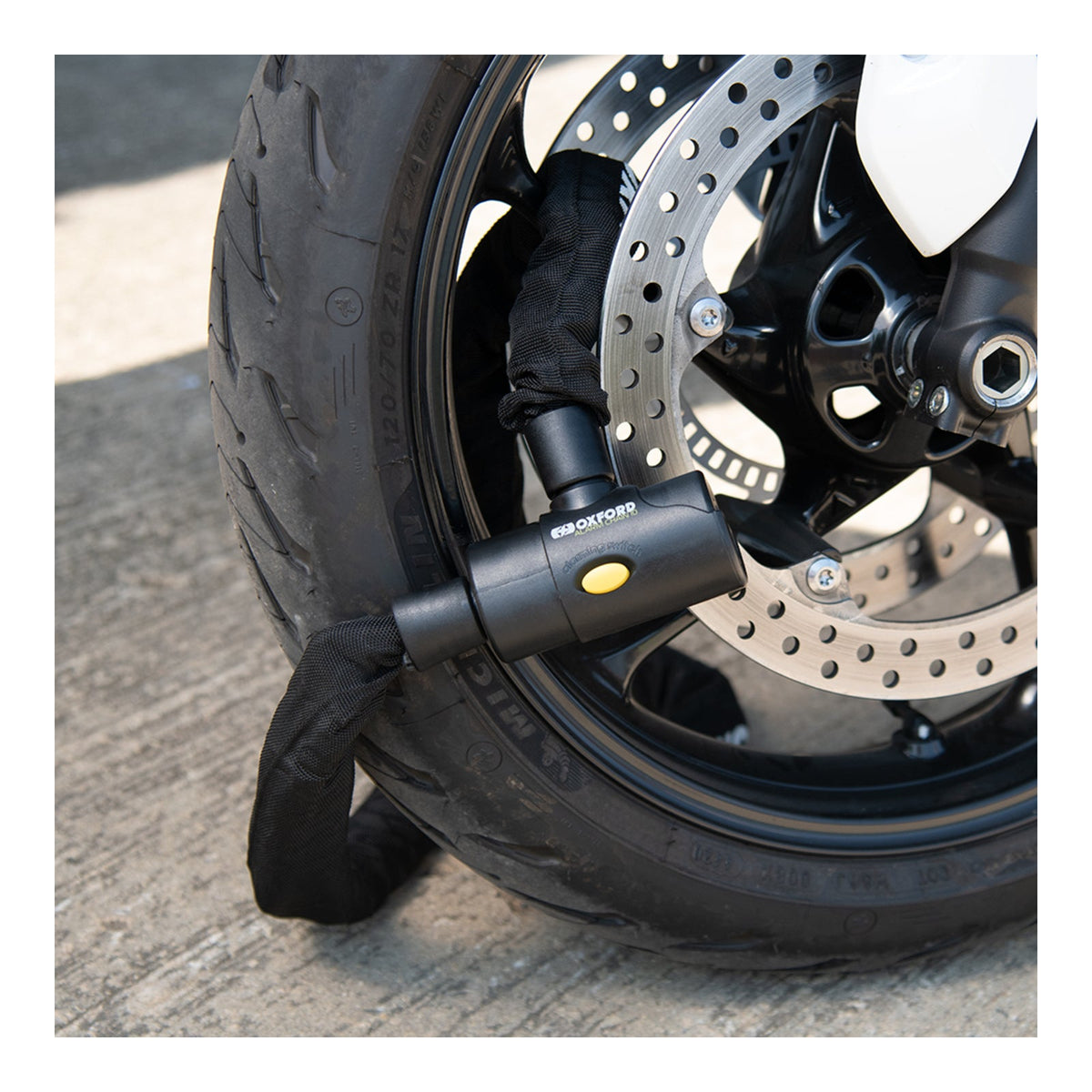 Oxford Alarm Chain10 - 10mm SQ x 2.0m