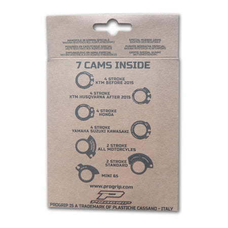 PROGRIP Lock-On Grips - PG708 throttle cams