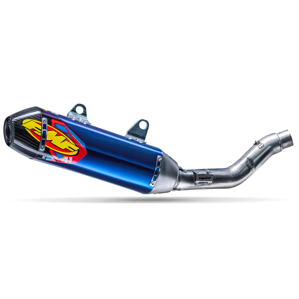 FMF - Factory 4.1 (Slip-On) Anodized Blue