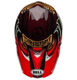 Bell MOTO-10 SPHERICAL Fasthouse DITD 24 Red/Gold
