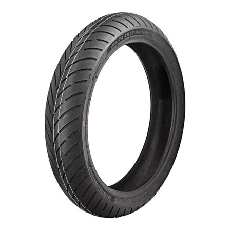 Eurogrip Roadhound 100/80-17 Front / Rear Tubeless Tyre (52H Rating)