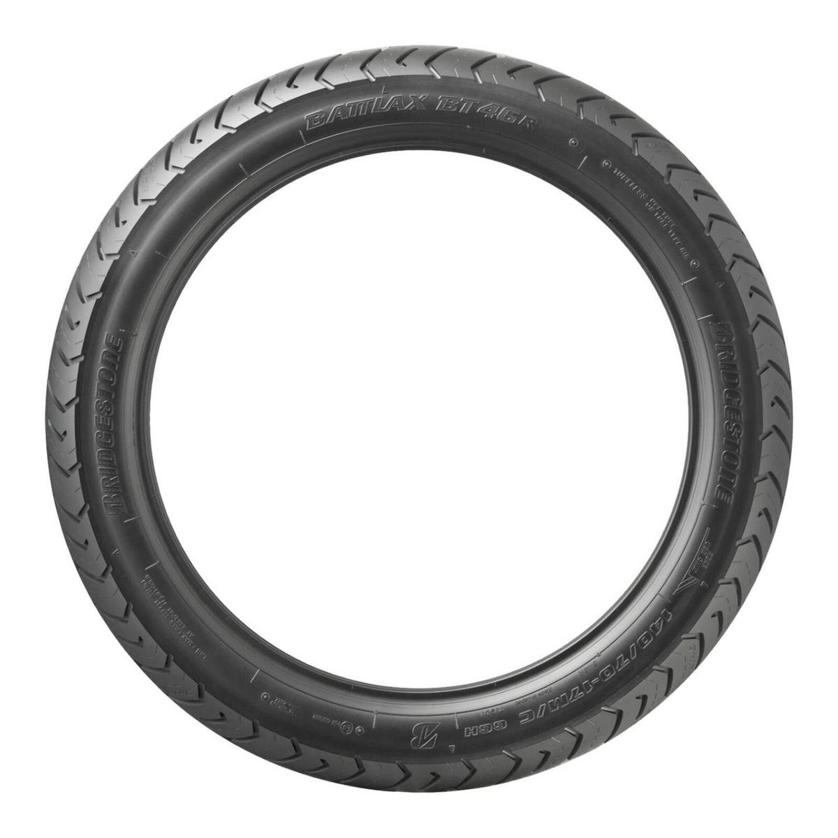 Bridgestone BT46 130/90-17 Rear Tubeless Touring Tyre (68V)