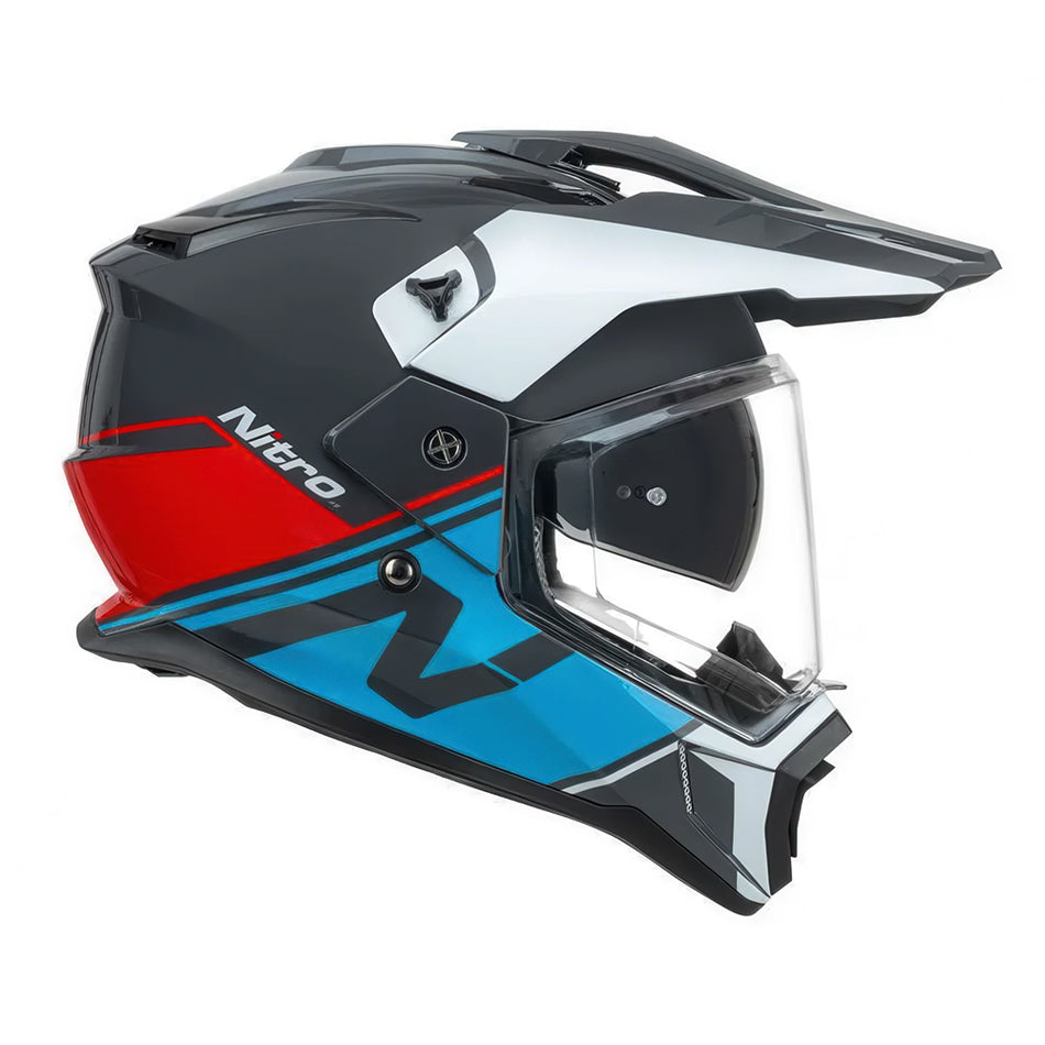 NITRO MX780 DVS [GLOSS GREY LIGHT BLUE RED WHITE] 