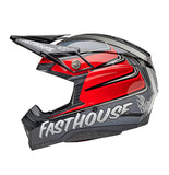 Bell MOTO-10 SPHERICAL Fasthouse DITD 25 Grey/Red