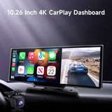 OTTOCAST CARPLAY & ANDROID AUTO WIRELESS SCREEN 10" WITH 2K FRONT CAMERA + REAR CAMERA