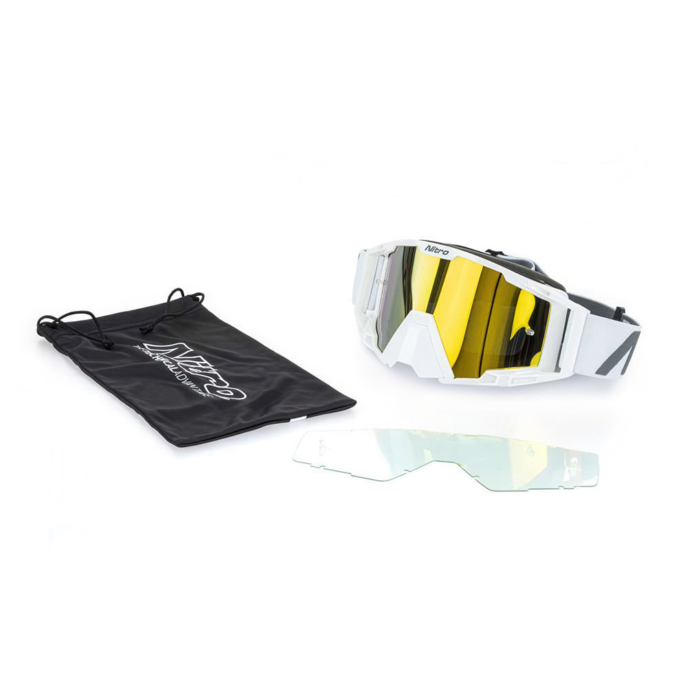 NITRO NV-100 GOGGLES [WHITE] - 4
