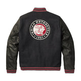283318109 MENS VARSITY 2 JACKET GREY, XL