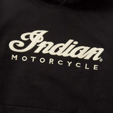 INDIAN HEADDRESS HOODIE BLK