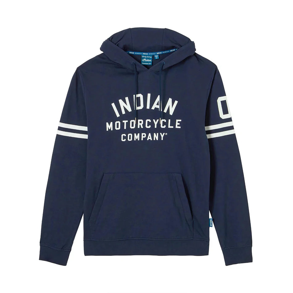 MENS IMC 01 SLEEVE PRINTED HOODIE, NAVY 01