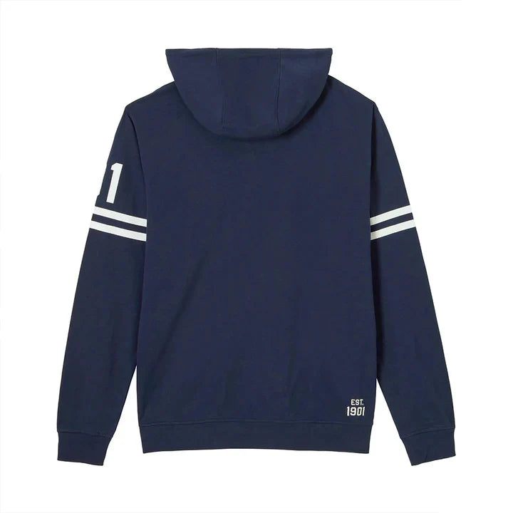 MENS IMC 01 SLEEVE PRINTED HOODIE, NAVY 01