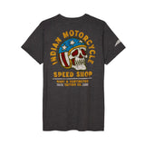 286654806 IMC X HH SS SPEED SHOP Tee Shirt, Grey, Large