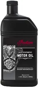 Indian Motorcycle 20W-40 Semi-Synthetic Motor Oil, For Use in Thunderstroke 111/116 eng
