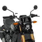 Indian FTR1200  Polycarbonate Low Windshield with Headlight Cowl, Clear