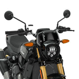 Indian FTR1200  Polycarbonate Low Windshield with Headlight Cowl, Clear