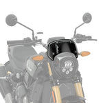 Indian FTR1200  Polycarbonate Low Windshield with Headlight Cowl, Clear
