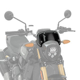 Indian FTR1200  Polycarbonate Low Windshield with Headlight Cowl, Clear