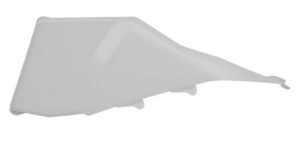 AIR BOX SIDE PANEL RTECH LEFT WHITE HUSABERG TE KTM EXC EXC-F SX SX-F