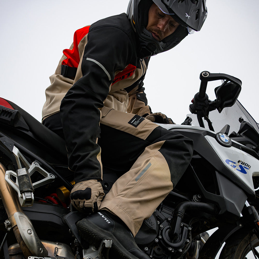 REV'IT! Convergent H2O Jacket - Sand/Red