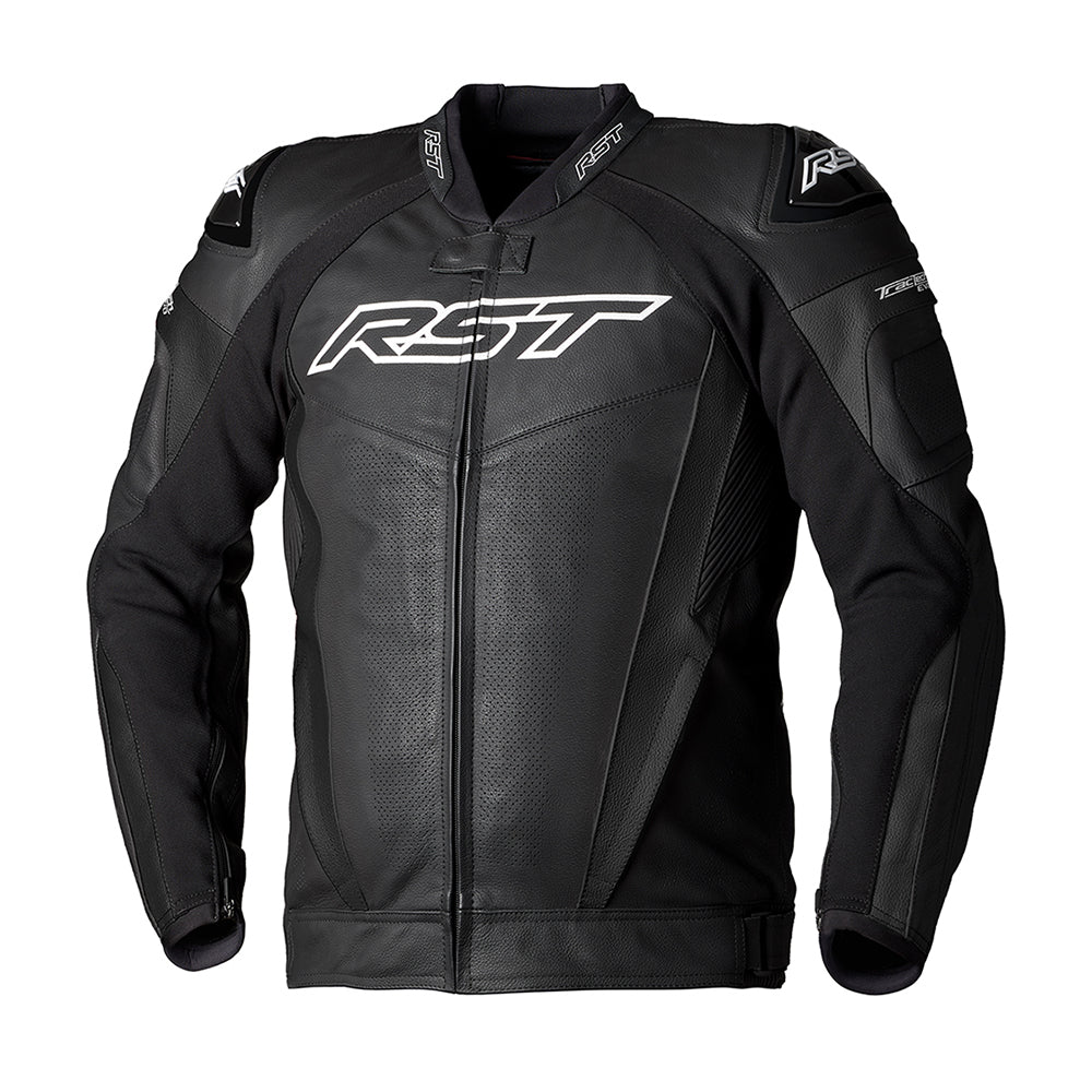 RST TRACTECH EVO 5 CE LEATHER JACKET [BLACK] 1