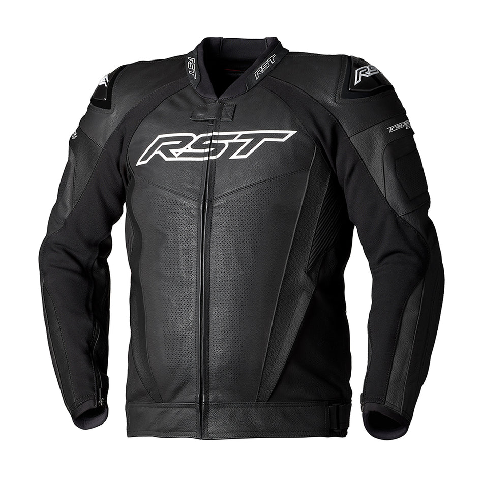 RST TRACTECH EVO 5 CE LEATHER JACKET [BLACK] 1