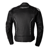 RST S1 LEATHER JACKET [BLACK/WHITE]