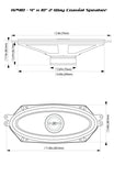 CERWIN VEGA 4X10" COAXIAL SPEAKERS 320W PAIR HED 2 WAY