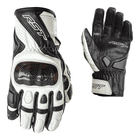 RST STUNT 3 CE GLOVE [BLACK WHITE] 1
