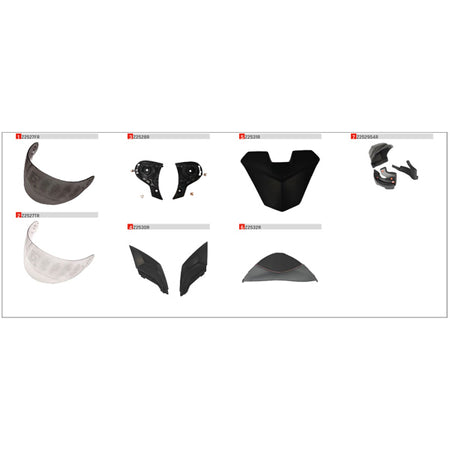 J.04 HELMET SPARES