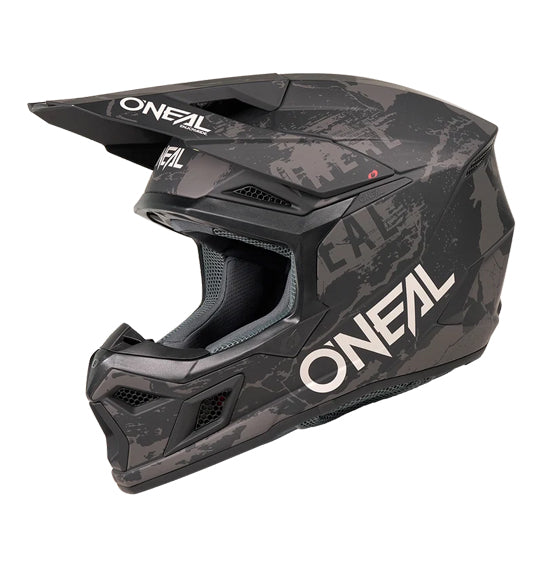 O'Neal 2027 3SRS ACID Helmet - Black/Grey