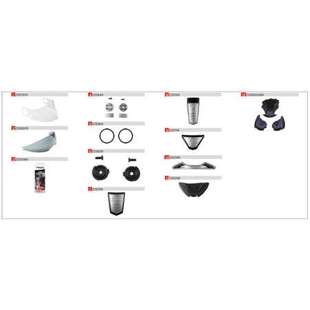 X23 HELMET SPARES
