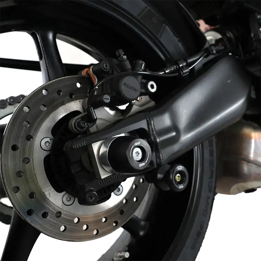 Swingarm Protectors APEX for Yamaha YZF-R9 25- / MT-09 (SP) 21- / Tracer 9 (GT) 21- Black R&G