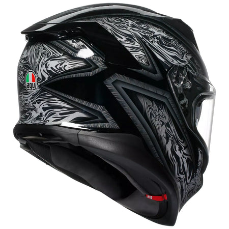 AGV K7 [DAMASCUS BLACK SILVER] 6