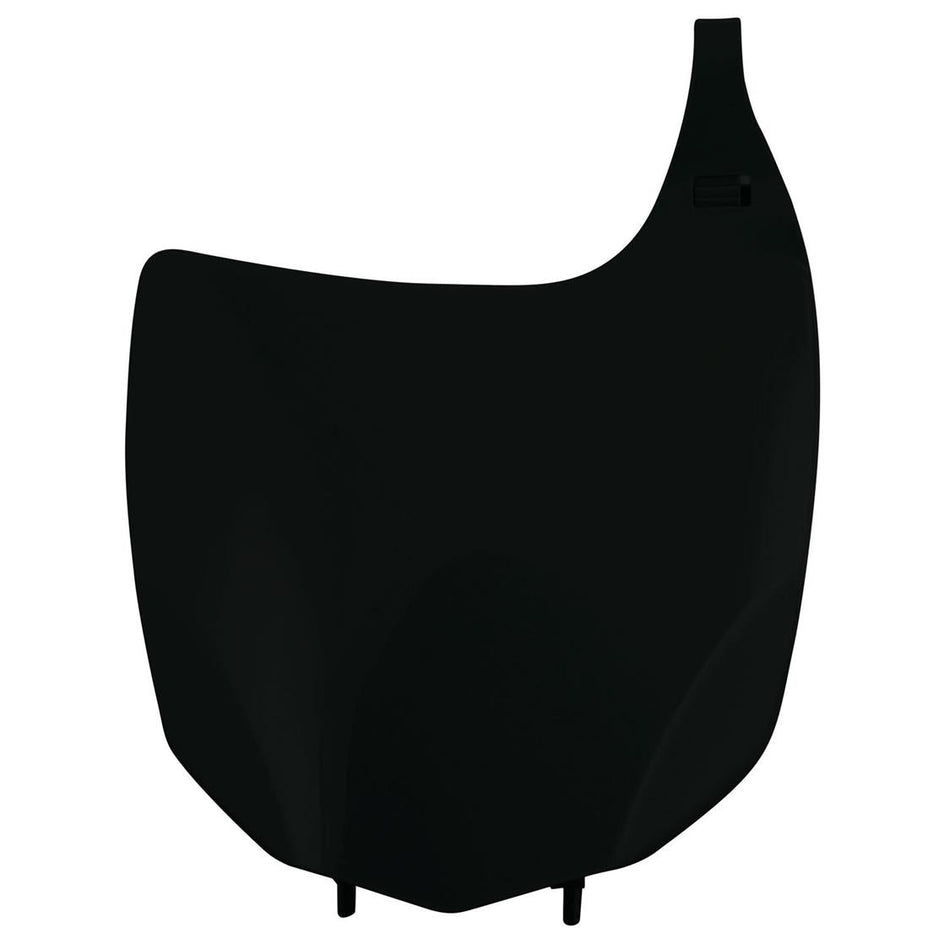 NUMBER PLATE RTECH BLACK KAWASAKI KX250F 09-12 KX450F 09-12