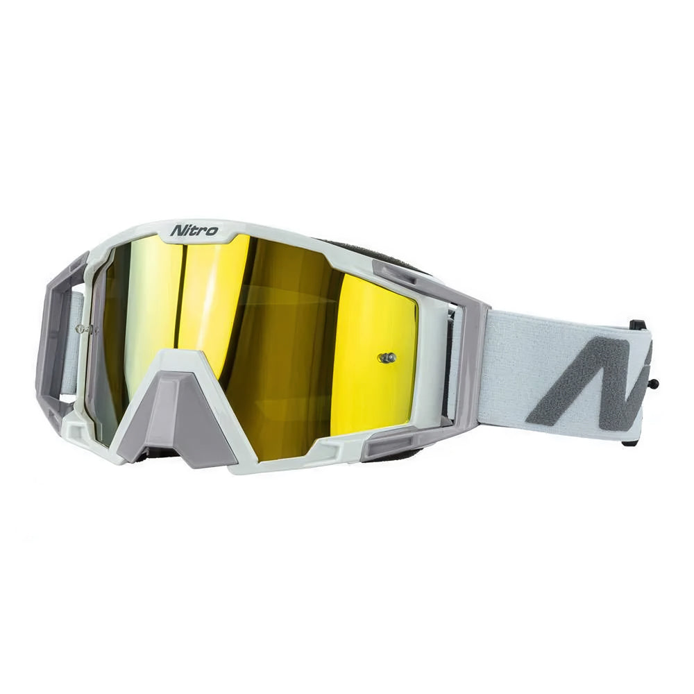 NITRO NV-100 GOGGLES [WHITE SILVER] - 1