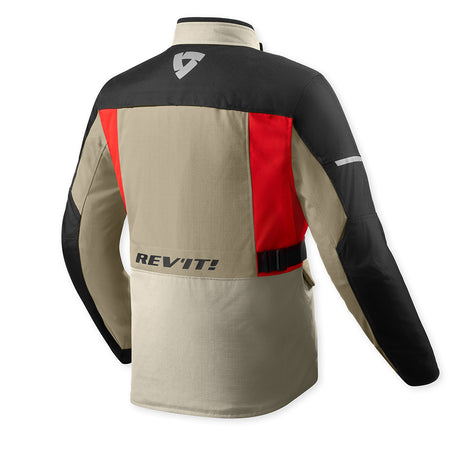 REV'IT! Convergent H2O Jacket - Sand/Red