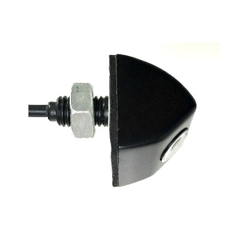 MONGOOSE 160DEG , RCA , VERTICAL MOUNT FLUSH , G/L , MTEAL , THREAD (BLACK)