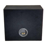 SUBWOOFER BOX FOR 12" SINGLE SUB BLACK