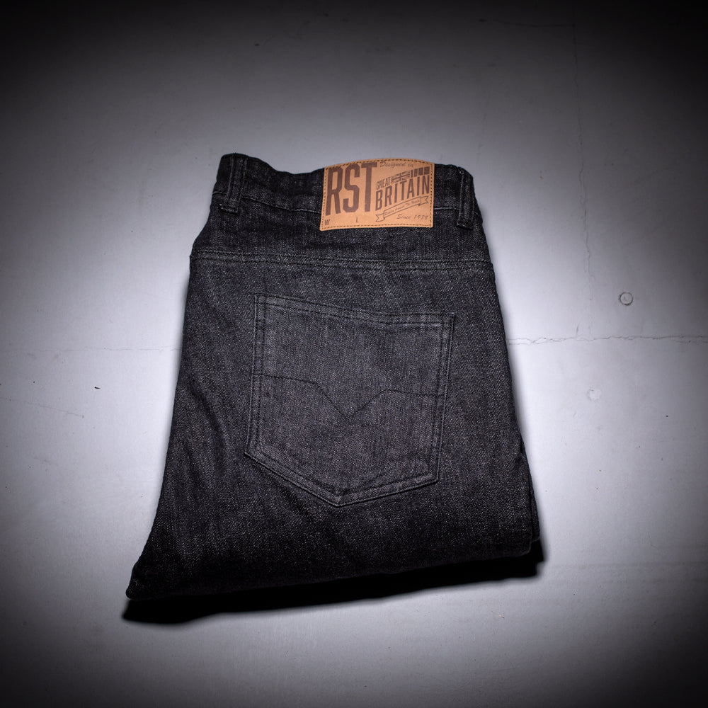 RST TAPERED FIT REINFORCED CE DENIM JEAN [BLACK] 4