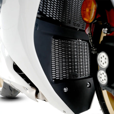Oil Cooler Guard Yamaha Textured Matt Black R&G