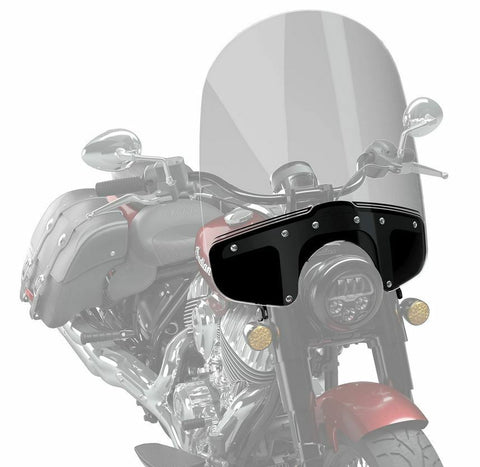 Indian 2022-2025 Indian Chief 26.8" Quick Release Tall Windshield Black 2884693-266