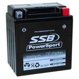 MOTORCYCLE AND POWERSPORTS BATTERY (YB10L-A2) AGM 12V 10AH 235CCA BY SSB HIGH PERFORMANCE