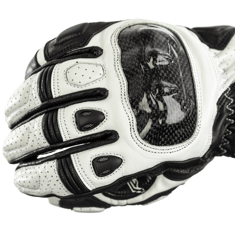 RST STUNT 3 CE GLOVE [BLACK WHITE] 4