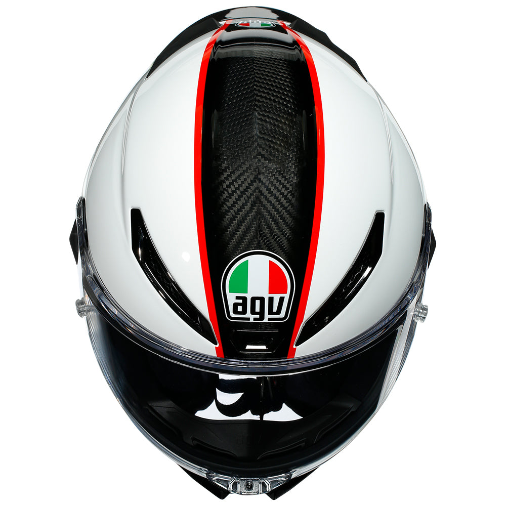 AGV PISTA GP RR SCUDERIA [CARBON/WHITE/RED]