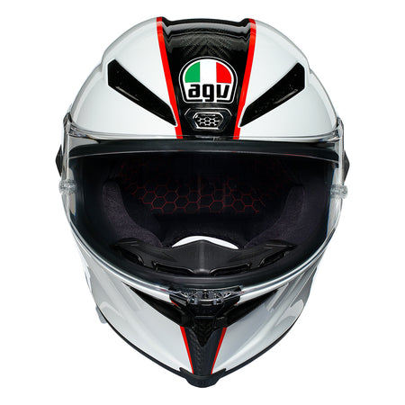 AGV PISTA GP RR SCUDERIA [CARBON/WHITE/RED]