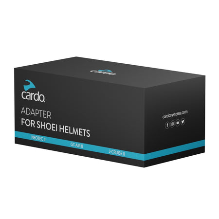 Cardo Adapter for Shoei Gen 2 Helmets: Neotec II, GT-Air II, J-Cruise II